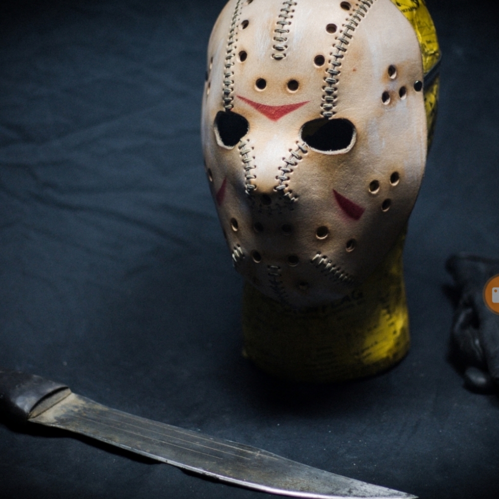 Jason Voorhees 100% Leather Mask